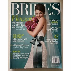 Vintage Brides Magazine July/August 2005 - Wedding Gowns, Flowers